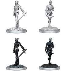 D&D Nolzurs Marvelous Miniatures Drow Fighters