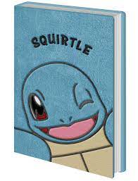 Pokemon A5 Premium Plush Noteboook - Squirtle