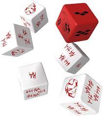 Batman Miniature Game Joker Dice set