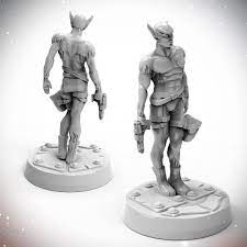 Starfinder Masterclass Miniatures: Ryphorian Skyfire Pilot
