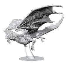 D&D Nolzurs Marvelous Miniatures Adult Silver Dragon