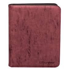 Ultra Pro Zippered Premium Pro-Binder Ruby
