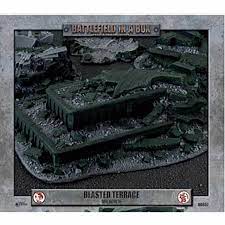 Battlefield in a Box: Blasted Terrace - Malachite (x1)