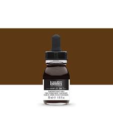 Liquitex Acrylic Ink Transparent Burnt Umber