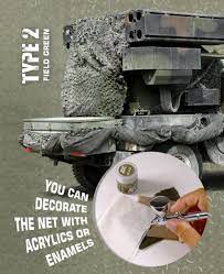 AK-Interactive: (Accessory) Camouflage Mimetic Net type 2 - Field Green