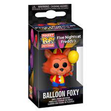 Balloon Foxy - Five Nights at Freddy's Pop! Keychain