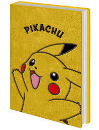 Pokemon A5 Premium Plush Noteboook - Pikachu