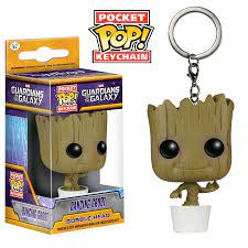 Dancing Groot Guardians of the Galaxy Pop! Keychain