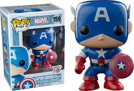 Captain America with Photon Shield (75th) #159 Marvel Pop! Vinyl
