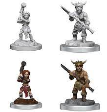 D&D Nolzurs Marvelous Miniatures Halfling Barbarians