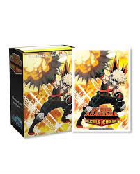 Sleeves - Dragon Shield - Box 100 - Matte Art - My Hero Academia Bakugo Explode