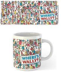 Where's Wally Book Art Mug