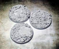 Secret Weapon: Beveled Bases 50mm Urban Rubble