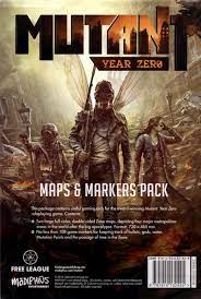 Mutant Year Zero Maps & Markers Pack