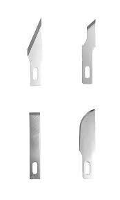 Vallejo Hobby Tools - 5 Assorted Blades for Knife no. 1