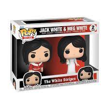 Jack White & Meg White 2 Pack The White Stripes Pop! Vinyl