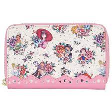 Disney Princess Floral Design Wallet