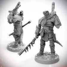 Starfinder Masterclass Miniatures: Obozaya Vesk Soldier
