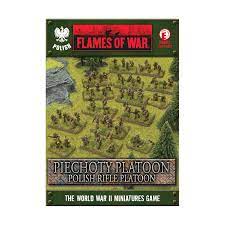 Flames of War - Polish Piechoty Platoon Polish Rifle Platoon