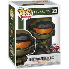 Spartan Grenadier with HMG (Special Edition) #23 Halo Pop! Vinyl