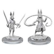 D&D Nolzurs Marvelous Unpainted Miniatures Harengon Rogues