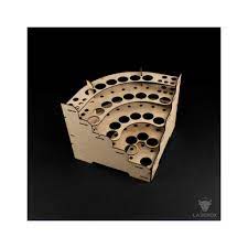 Laserox Inserts - Modular Paint Rack - 26mm 90° Corner