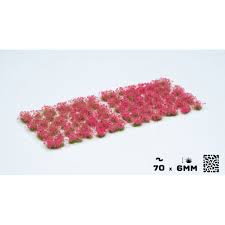 Gamers Grass - Tufts: Pink Flowers