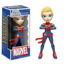 Captain Marvel Rock Candy Vinyl Statue