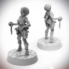 Starfinder Masterclass Miniatures: Luwazi Elsebo