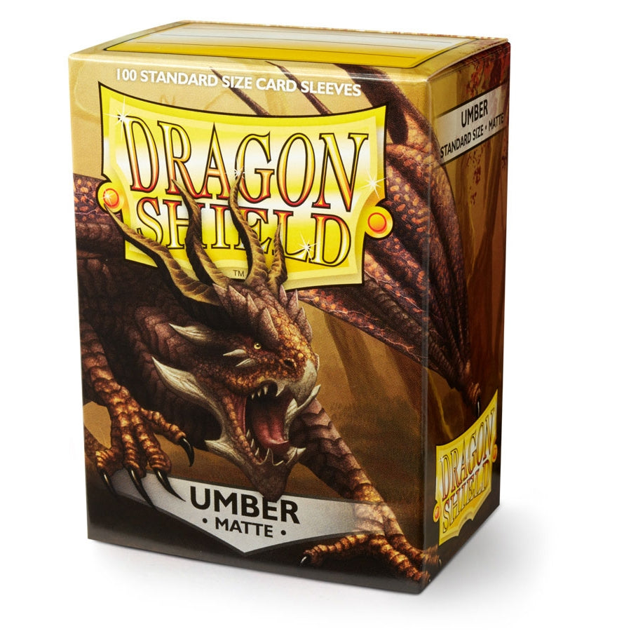 Sleeves - Dragon Shield - Box 100 - Umber MATTE