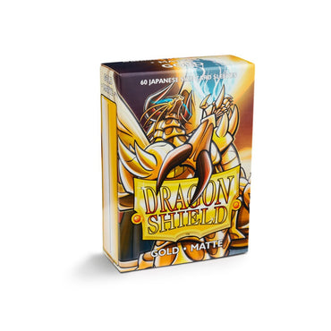 Sleeves - Dragon Shield Japanese - Box 60 - Gold Matte