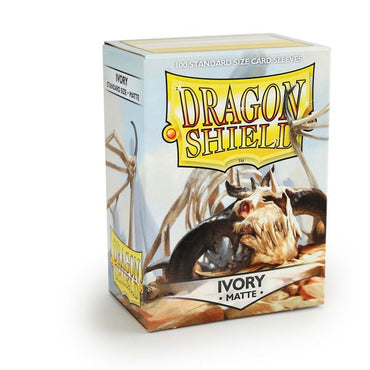 Sleeves - Dragon Shield - Box 100 - Ivory MATTE