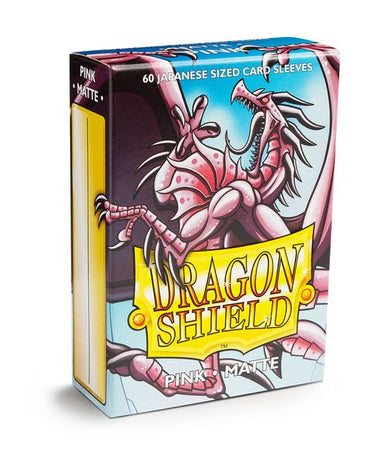 Sleeves - Dragon Shield Japanese - Box 60 - Pink Matte