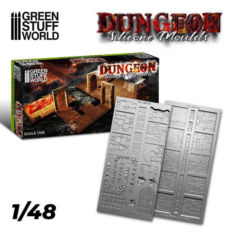 Dungeon Silicone Mould - Green Stuff World