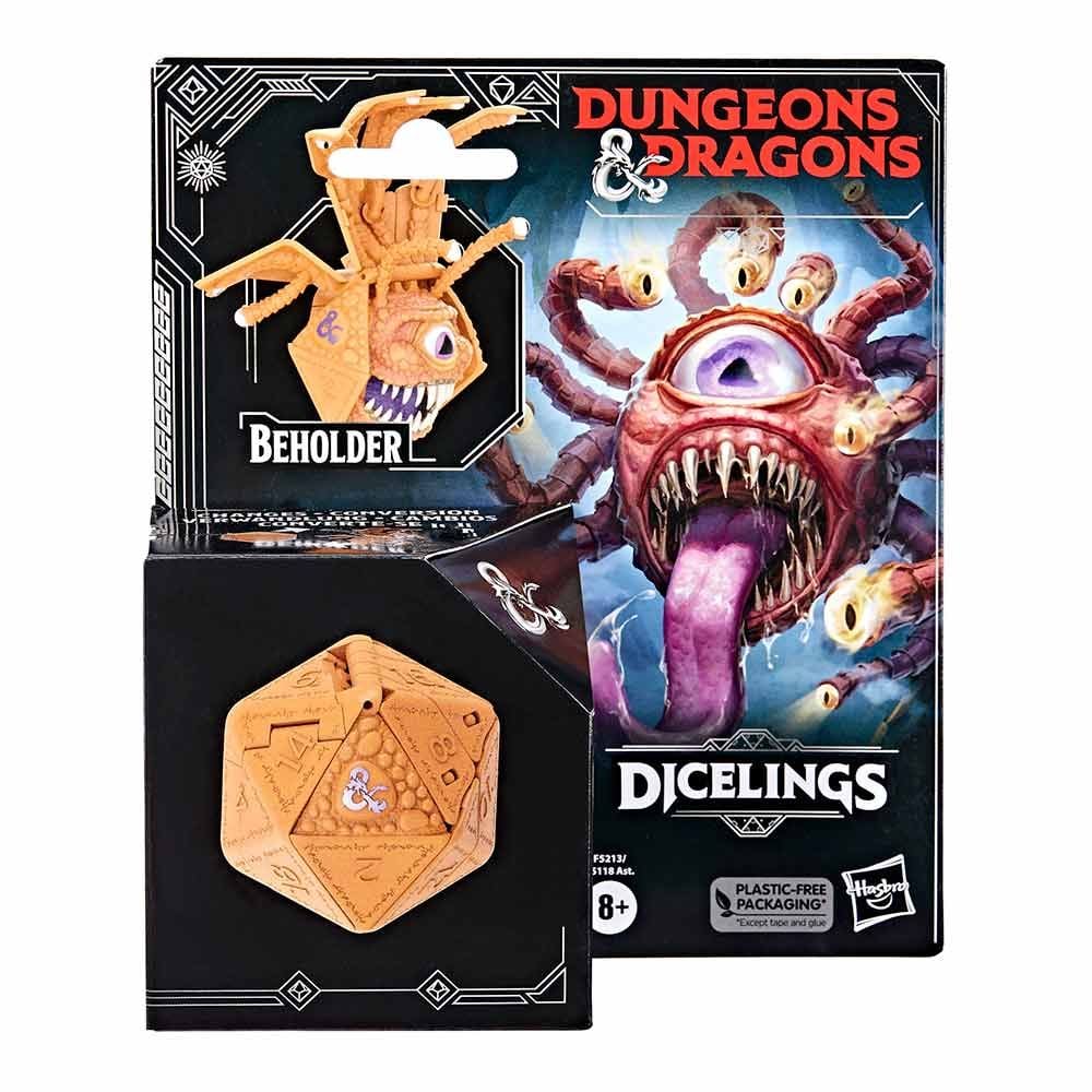 D&D Dicelings Orange Beholder