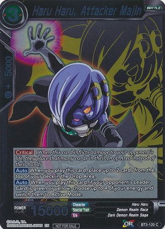 Haru Haru, Attacker Majin (Event Pack 3 - 2019) [BT3-120_PR]
