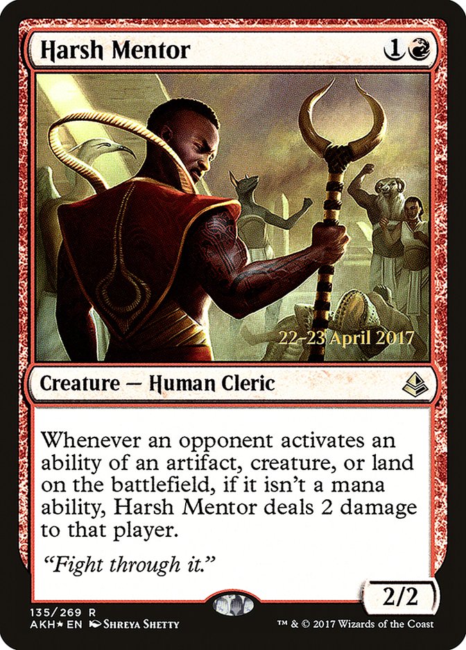 Harsh Mentor [Amonkhet Prerelease Promos]