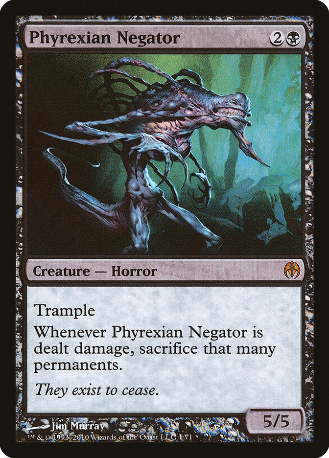 Phyrexian Negator [Duel Decks: Phyrexia vs. the Coalition]