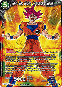 SSG Son Goku, Legendary Spirit
 [P-312]
