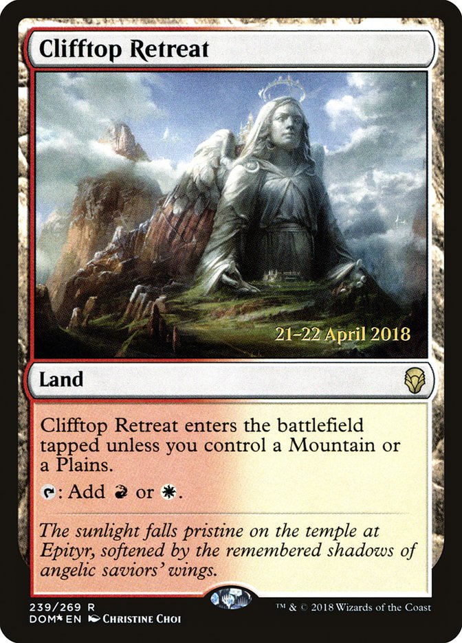 Clifftop Retreat [Dominaria Prerelease Promos]