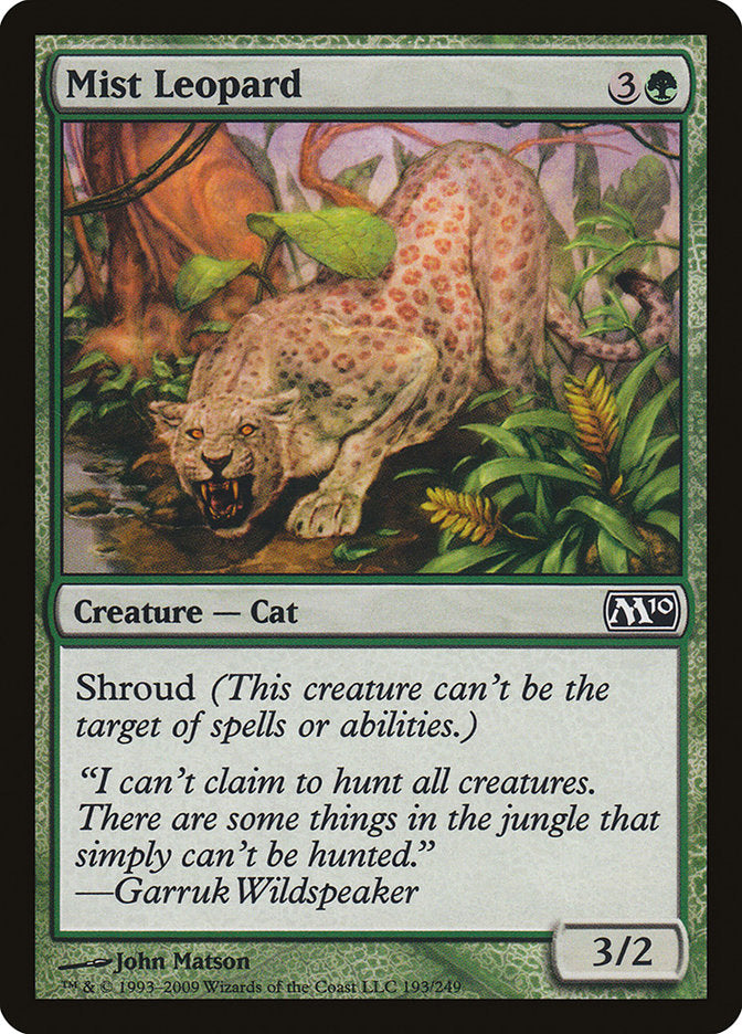 Mist Leopard [Magic 2010]