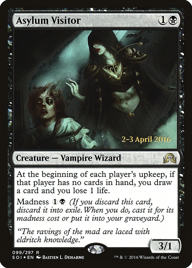 Asylum Visitor [Shadows over Innistrad Prerelease Promos]