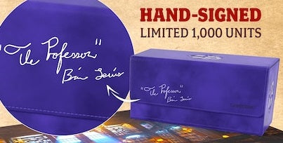 The Academic 133+ XL Hand Signed Deck Box (Limited to 1,000 Units) - Tolarian Academic Kickstarter Exclusive