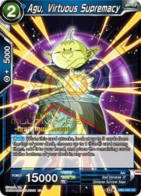 Agu, Virtuous Supremacy (Divine Multiverse Draft Tournament) [DB2-060]