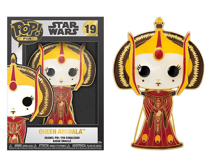 Queen Amidala #19 Star Wars Funko Pop! Enamal Pin