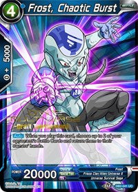 Frost, Chaotic Burst (Divine Multiverse Draft Tournament) [DB2-041]