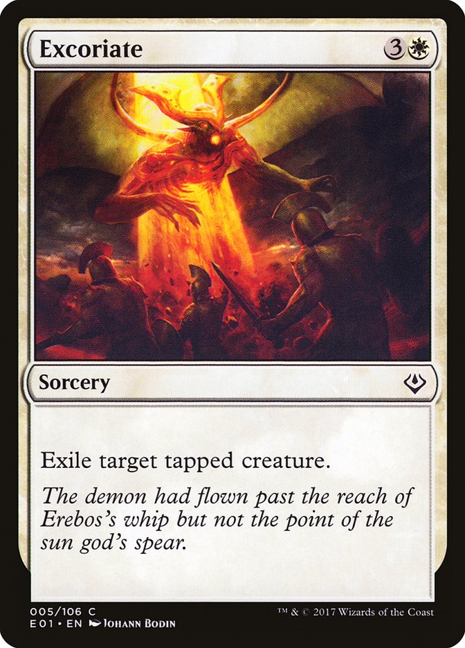 Excoriate [Archenemy: Nicol Bolas]