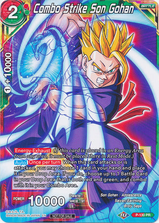 Combo Strike Son Gohan (Shop Tournament: Assault of Saiyans) [P-130]