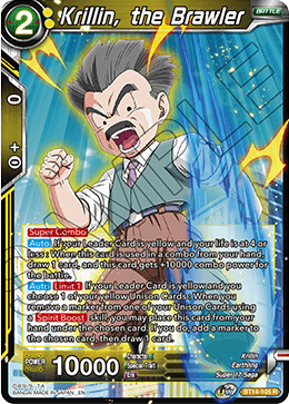 Krillin, the Brawler [BT14-105]