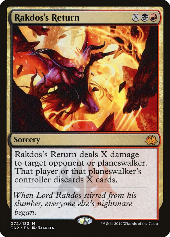 Rakdos's Return [Ravnica Allegiance Guild Kit]